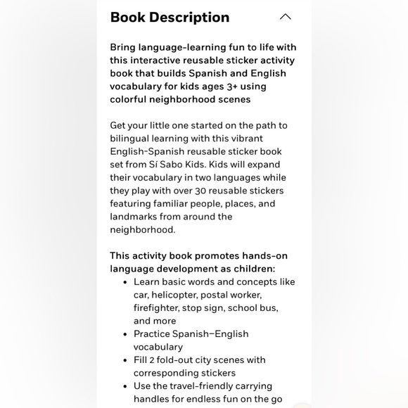 Si Sabo Town Spanish-English Sticker Set - Picture 6 of 9